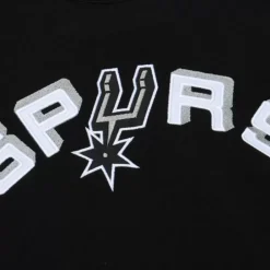 Apparel Mitchell & Ness Hoodies & Sweatshirts-There And Back Fleece Crew San Antonio Spurs