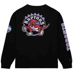 Apparel Mitchell & Ness Hoodies & Sweatshirts-There And Back Fleece Crew Toronto Raptors