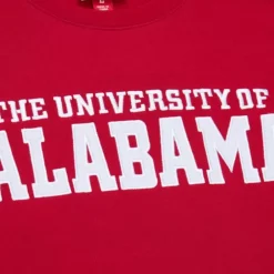 Apparel Mitchell & Ness Hoodies & Sweatshirts-There And Back Fleece Crew Current Logo University Of Alabama