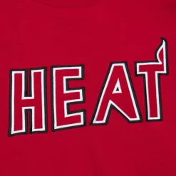 Apparel Mitchell & Ness Hoodies & Sweatshirts-There And Back Fleece Crew Miami Heat