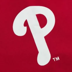 Apparel Mitchell & Ness Hoodies & Sweatshirts-There And Back Fleece Crew Current Logo Philadelphia Phillies