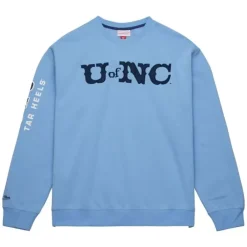 Apparel Mitchell & Ness Hoodies & Sweatshirts-There And Back Fleece Crew University Of North Carolina