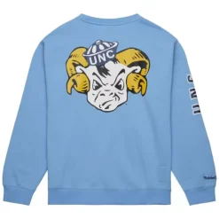 Apparel Mitchell & Ness Hoodies & Sweatshirts-There And Back Fleece Crew University Of North Carolina
