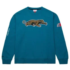 Apparel Mitchell & Ness Hoodies & Sweatshirts-There And Back Fleece Crew Jacksonville Jaguars