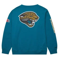 Apparel Mitchell & Ness Hoodies & Sweatshirts-There And Back Fleece Crew Jacksonville Jaguars