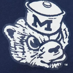 Apparel Mitchell & Ness Hoodies & Sweatshirts-There And Back Fleece Crew University Of Michigan