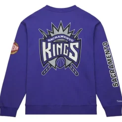 Apparel Mitchell & Ness Hoodies & Sweatshirts-There And Back Fleece Crew Sacramento Kings