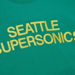 Apparel Mitchell & Ness Hoodies & Sweatshirts-There And Back Fleece Crew Seattle Supersonics
