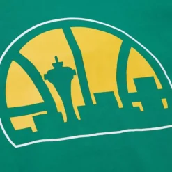Apparel Mitchell & Ness Hoodies & Sweatshirts-There And Back Fleece Crew Seattle Supersonics