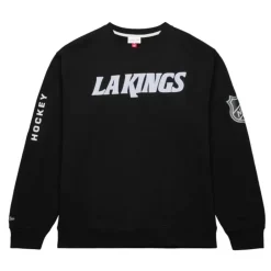 Apparel Mitchell & Ness Hoodies & Sweatshirts-There And Back Fleece Crew Current Logo Los Angeles Kings