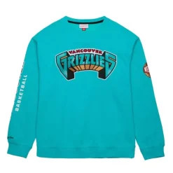 Apparel Mitchell & Ness Hoodies & Sweatshirts-There And Back Fleece Crew Vancouver Grizzlies