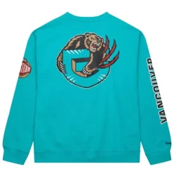 Apparel Mitchell & Ness Hoodies & Sweatshirts-There And Back Fleece Crew Vancouver Grizzlies