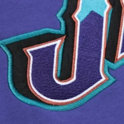 Apparel Mitchell & Ness Hoodies & Sweatshirts-There And Back Fleece Crew Utah Jazz