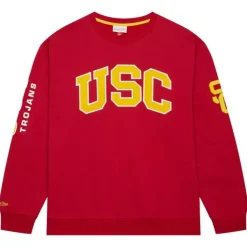 Apparel Mitchell & Ness Hoodies & Sweatshirts-There And Back Fleece Crew Current Logo Usc