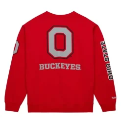 Apparel Mitchell & Ness Hoodies & Sweatshirts-There And Back Fleece Crew Ohio State