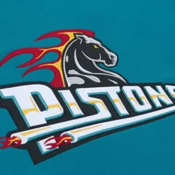 Apparel Mitchell & Ness Hoodies & Sweatshirts-There And Back Fleece Crew Detroit Pistons