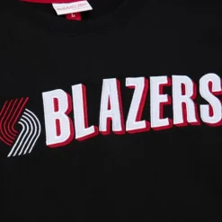 Apparel Mitchell & Ness Hoodies & Sweatshirts-There And Back Fleece Crew Portland Trail Blazers