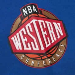 Apparel Mitchell & Ness Hoodies & Sweatshirts-There And Back Fleece Crew Golden State Warriors