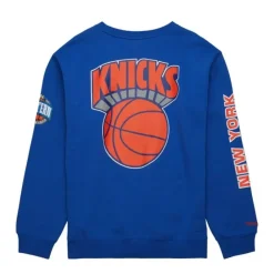 Apparel Mitchell & Ness Hoodies & Sweatshirts-There And Back Fleece Crew New York Knicks