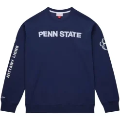 Apparel Mitchell & Ness Hoodies & Sweatshirts-There And Back Fleece Crew Current Logo Penn State University