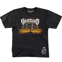 Apparel Mitchell & Ness T-Shirts & Tops-Three 6 Mafia X Br Remix Ss Tee Memphis Grizzlies