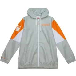 Apparel Mitchell & Ness Jackets & Outerwear-Throw It Back Full Zip Windbreaker University Of Tennessee
