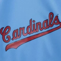 Apparel Mitchell & Ness Jackets & Outerwear-Throw It Back Full Zip Windbreaker St. Louis Cardinals