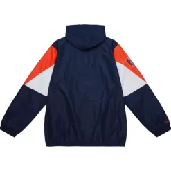 Apparel Mitchell & Ness Jackets & Outerwear-Throw It Back Full Zip Windbreaker Chicago Bears