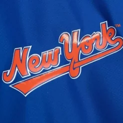Apparel Mitchell & Ness Jackets & Outerwear-Throw It Back Full Zip Windbreaker New York Mets