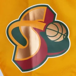 Apparel Mitchell & Ness Jackets & Outerwear-Throw It Back Full Zip Windbreaker Seattle Supersonics