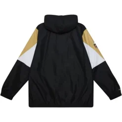 Apparel Mitchell & Ness Jackets & Outerwear-Throw It Back Full Zip Windbreaker New Orleans Saints