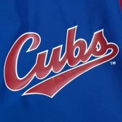 Apparel Mitchell & Ness Jackets & Outerwear-Throw It Back Full Zip Windbreaker Chicago Cubs