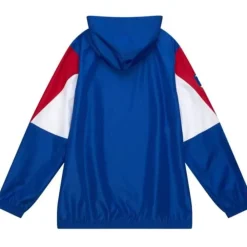 Apparel Mitchell & Ness Jackets & Outerwear-Throw It Back Full Zip Windbreaker Chicago Cubs