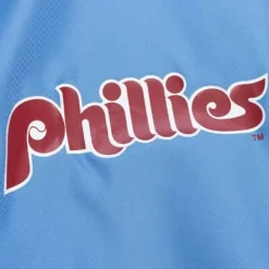 Apparel Mitchell & Ness Jackets & Outerwear-Throw It Back Full Zip Windbreaker Philadelphia Phillies