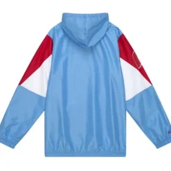 Apparel Mitchell & Ness Jackets & Outerwear-Throw It Back Full Zip Windbreaker Philadelphia Phillies