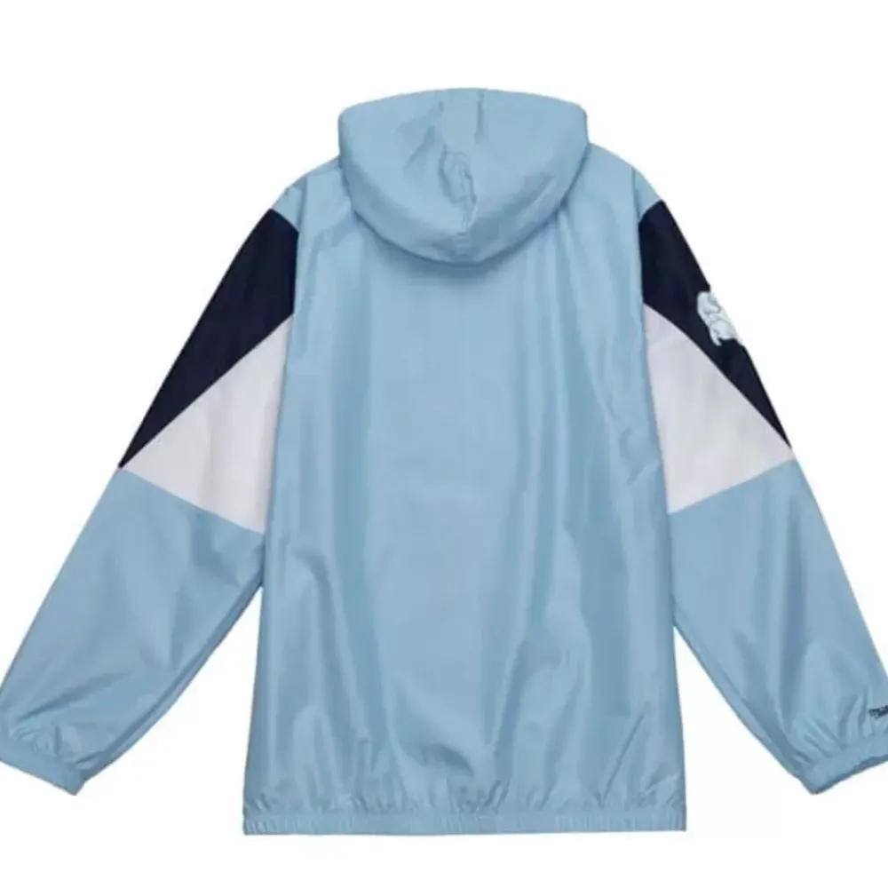 Apparel Mitchell & Ness Jackets & Outerwear-Throw It Back Full Zip Windbreaker University Of North Carolina