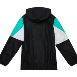 Apparel Mitchell & Ness Jackets & Outerwear-Throw It Back Full Zip Windbreaker San Antonio Spurs
