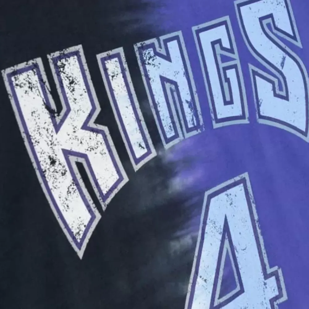 Apparel Mitchell & Ness T-Shirts & Tops-Tie Dye Cotton N&N Tank Sacramento Kings Chris Webber