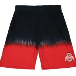 Apparel Mitchell & Ness Shorts-Tie Dye Shorts Ohio State