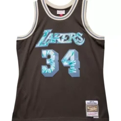 Jerseys Mitchell & Ness -Tie Dye Swingman Shaquille O'Neal Los Angeles Lakers 1996 Jersey