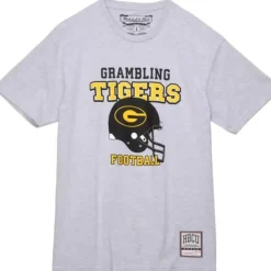 Apparel Mitchell & Ness T-Shirts & Tops-Tigers Basketball Tee Grambling State University