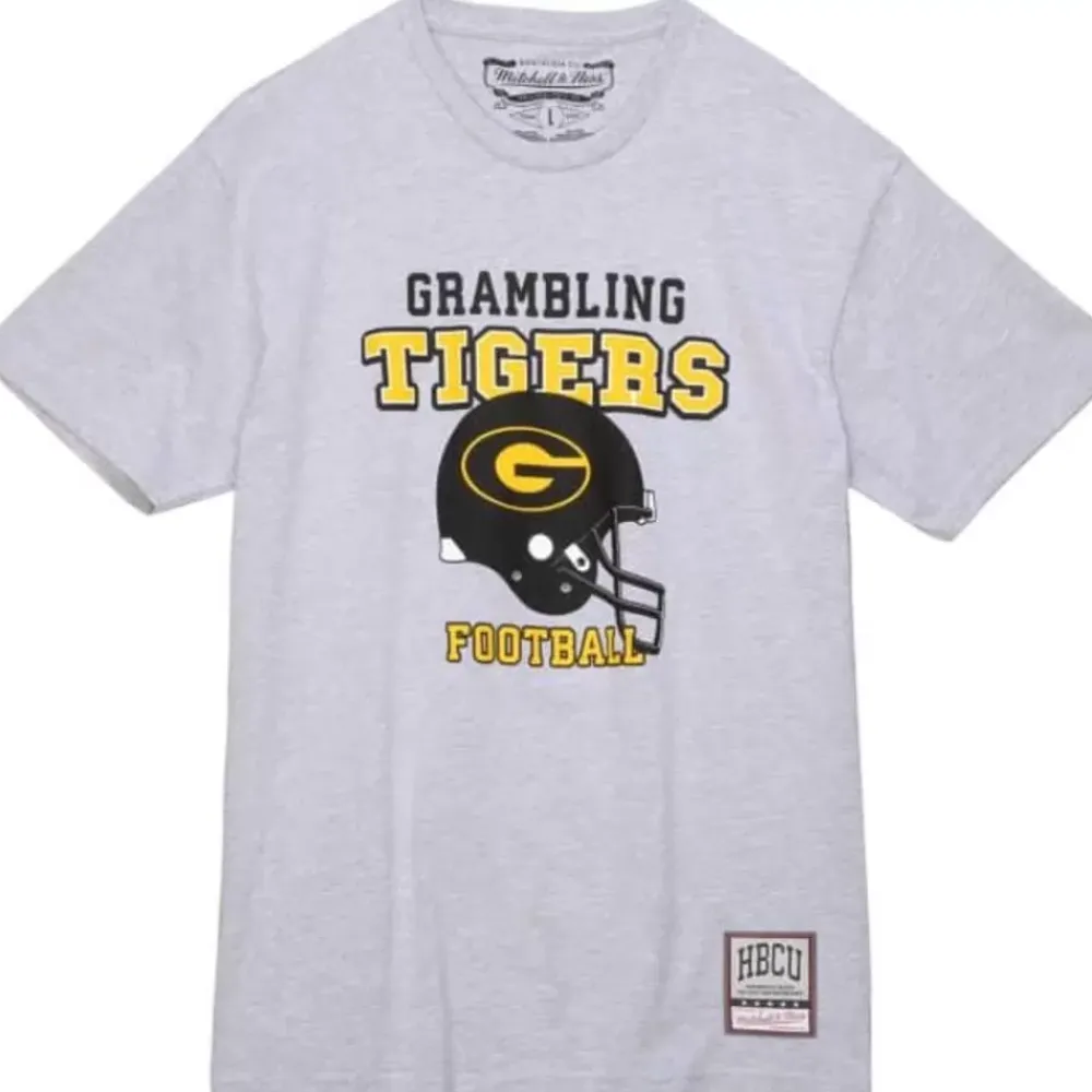 Apparel Mitchell & Ness T-Shirts & Tops-Tigers Basketball Tee Grambling State University