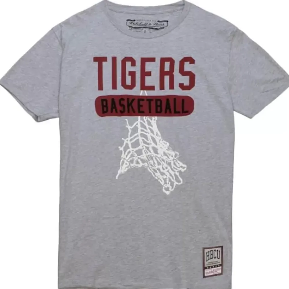 Apparel Mitchell & Ness T-Shirts & Tops-Tigers Basketball Tee Texas Southern University
