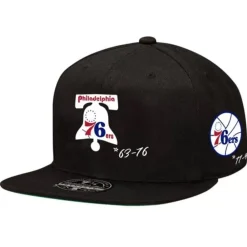 Headwear Mitchell & Ness -Timeline Fitted Hwc Philadelphia 76Ers