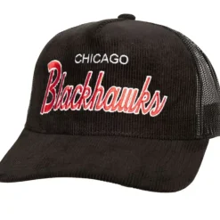 Headwear Mitchell & Ness -Times Up Trucker Chicago Blackhawks