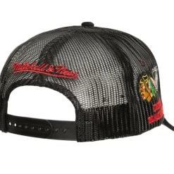 Headwear Mitchell & Ness -Times Up Trucker Chicago Blackhawks