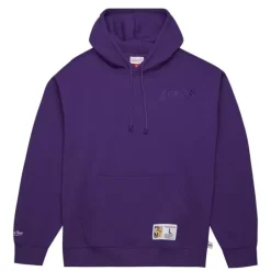 Apparel Mitchell & Ness Hoodies & Sweatshirts-Tonal Logo Heavyweight Fleece Los Angeles Lakers