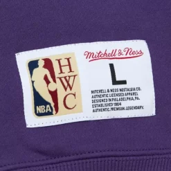 Apparel Mitchell & Ness Hoodies & Sweatshirts-Tonal Logo Heavyweight Fleece Los Angeles Lakers