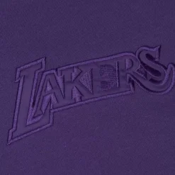 Apparel Mitchell & Ness Hoodies & Sweatshirts-Tonal Logo Heavyweight Fleece Los Angeles Lakers
