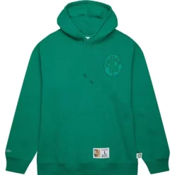 Apparel Mitchell & Ness Hoodies & Sweatshirts-Tonal Logo Heavyweight Fleece Boston Celtics